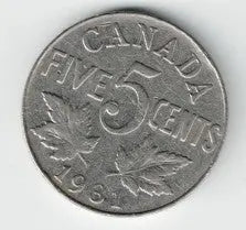 Canadian 1931 Nickel My Store
