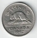 Canadian 1942 Nickel My Store