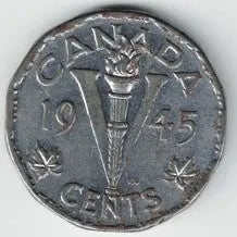 Canadian 1945 Nickel My Store