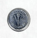 Canadian 1945 Victory Nickel Chrome My Store
