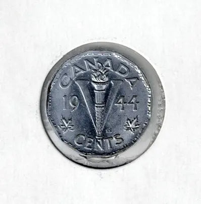 Canadian 1945 Victory Nickel Chrome My Store