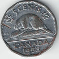 Canadian 1953 Nickel My Store