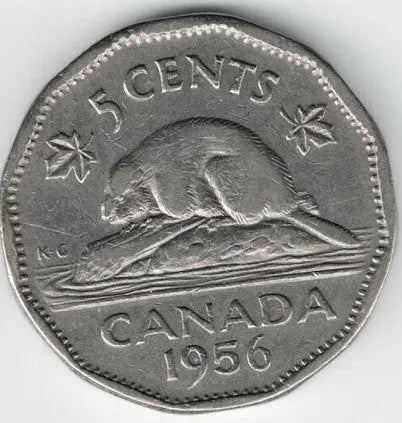 Canadian 1956 Nickel My Store