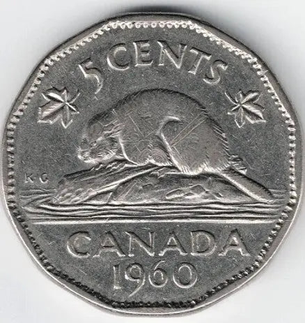 Canadian 1960 Nickel My Store