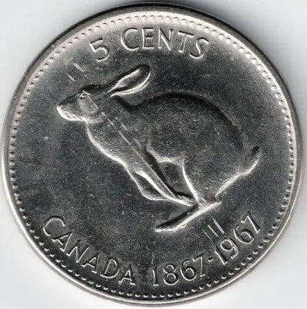 Canadian 1967 Nickel My Store